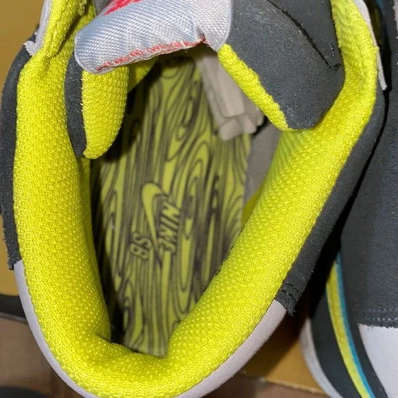 2008 Nike SB Blazer Pacman Black Bright Cactus - Picture 5 of 13